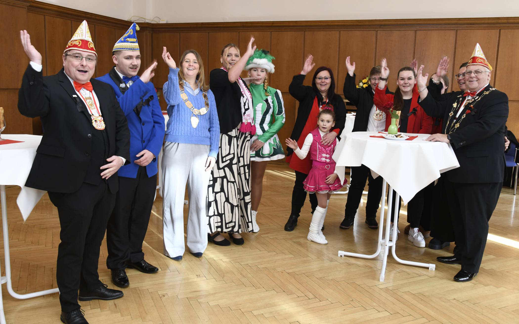 Jugendprinzenpaar bei OB Miriam Scherff
