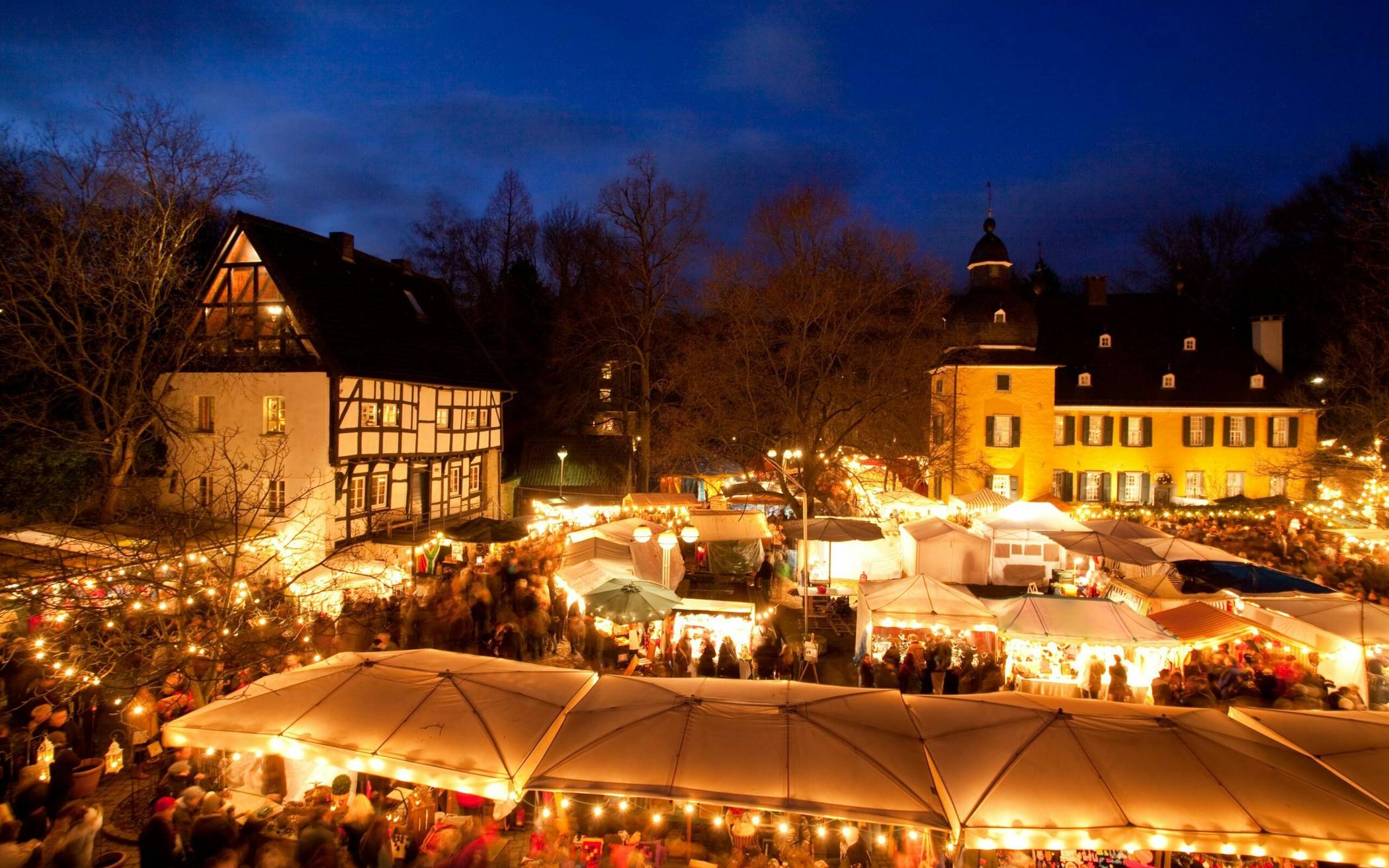 Die idyllische Atmosphäre.