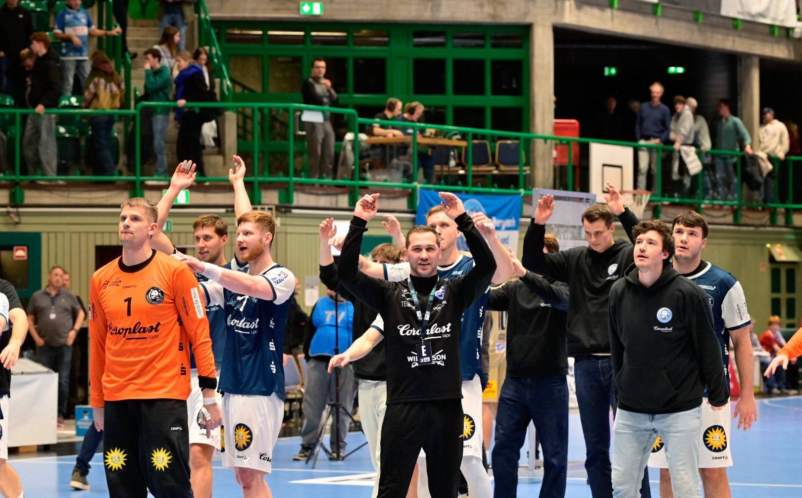 Der Jubel nach dem Sieg im