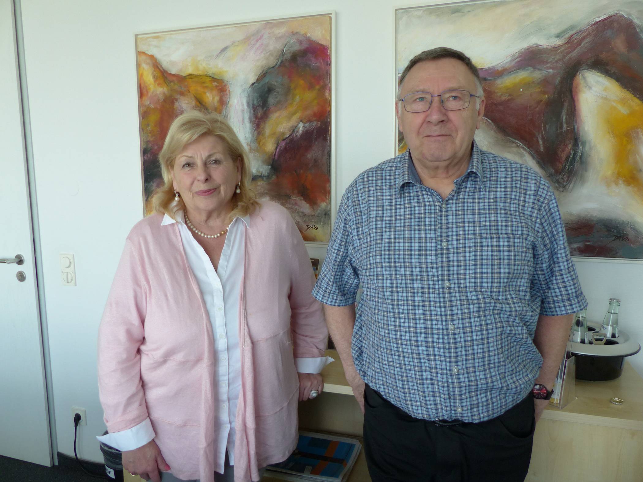 Detlef-Roderich Roß bei einem Besuch in der Rundschau (Archivbild).