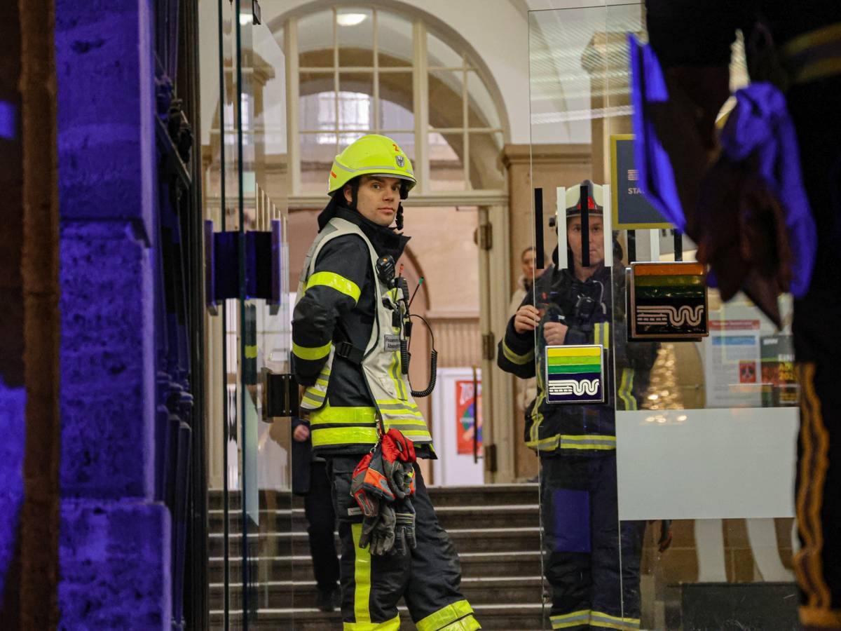 Feuerwehr-Einsatz im Rathaus
