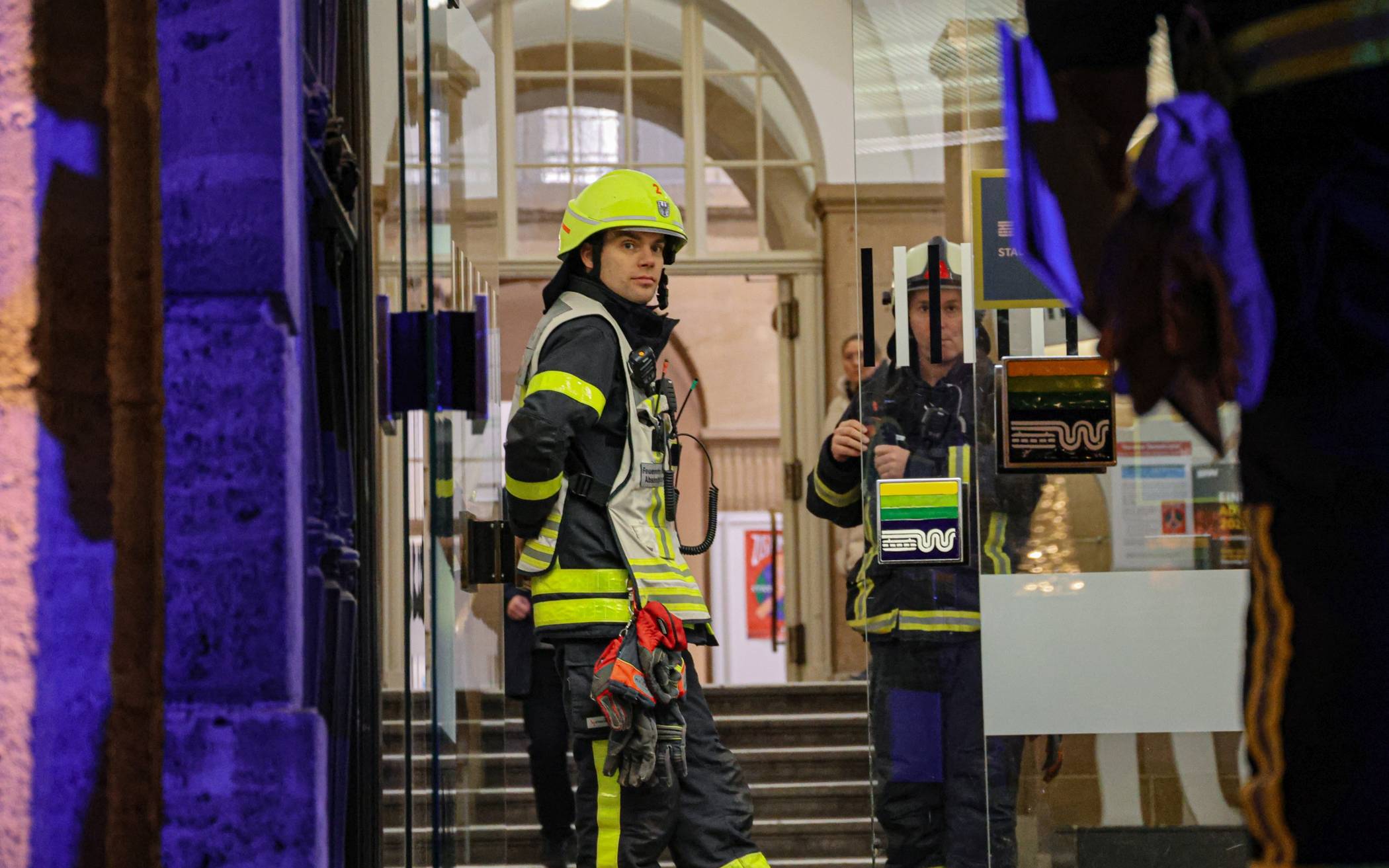 Feuerwehr-Einsatz im Rathaus

