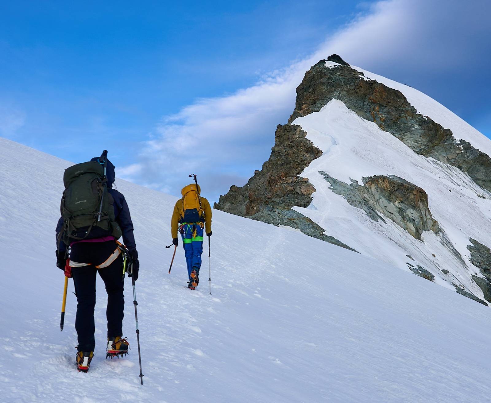  Eine der Hochtouren. 