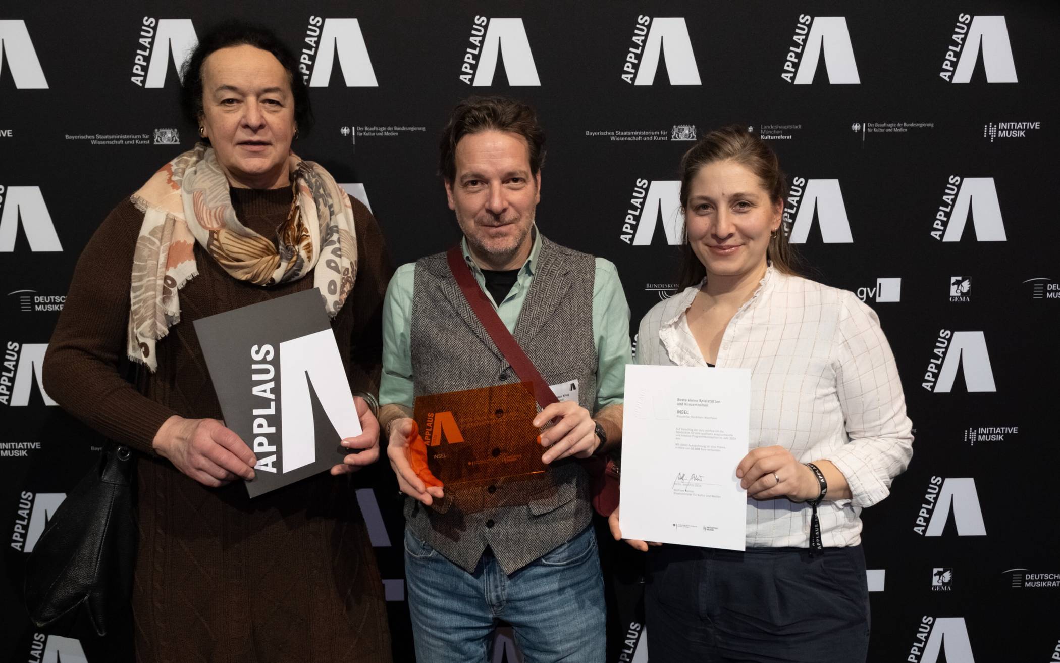 Von li.: Zara Gayk, Torsten Krug