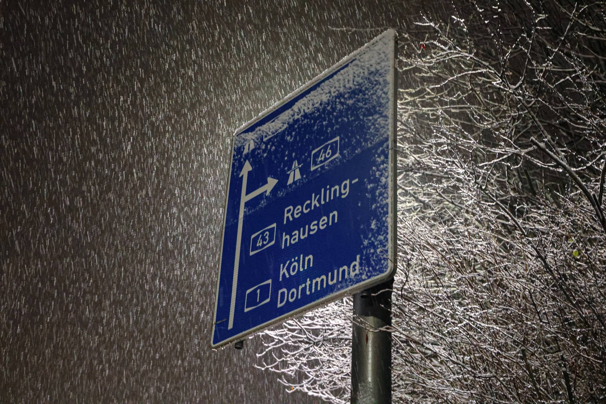 Bild vom Mittwochabend im Bereich Schmiedestraße.