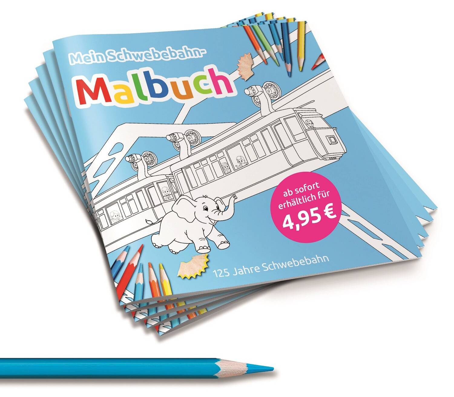 Das Malbuch ist ab dem 28.