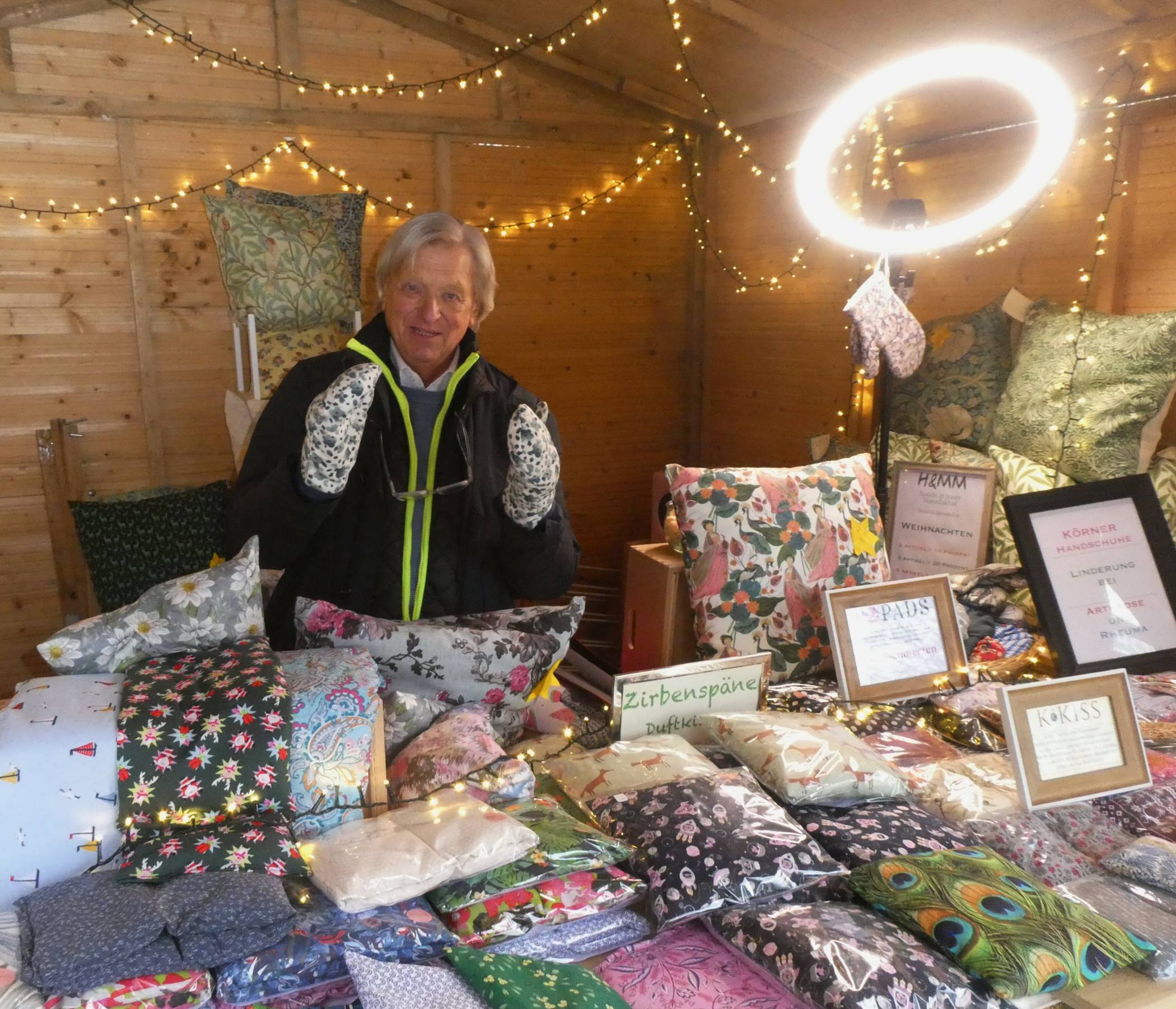  Es gibt viel zu sehen und zu kaufen. 