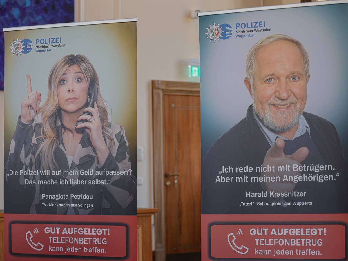 Kampagne gegen Telefonbetrug
