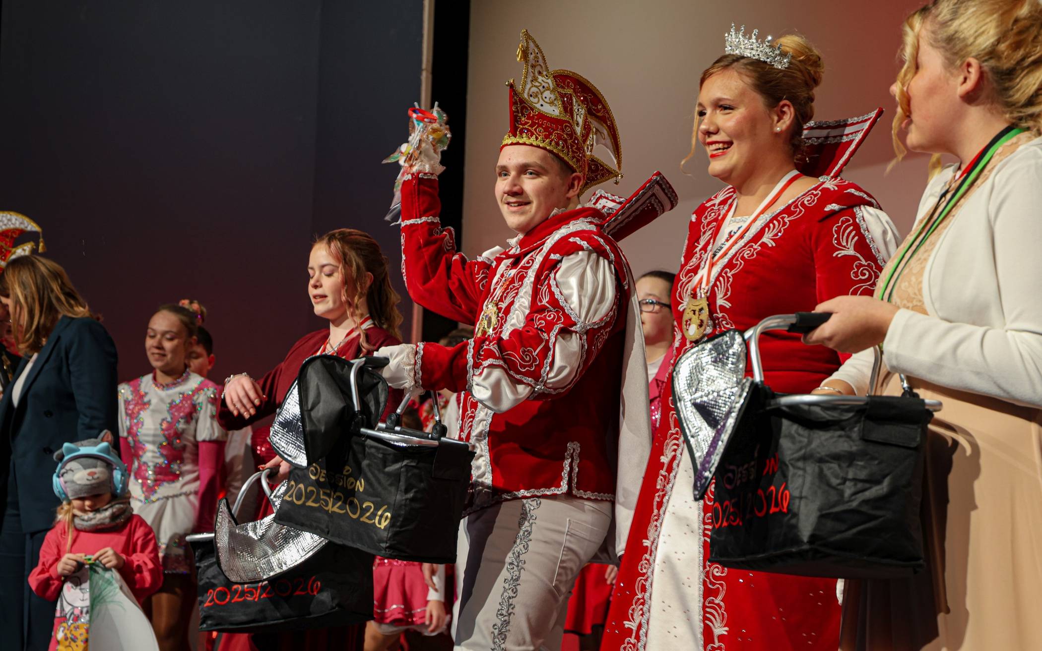 Das Wuppertaler Jugendpriinzenpaar.