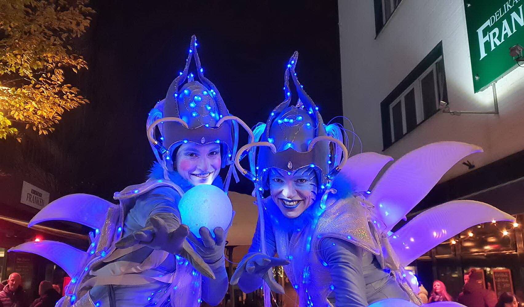 Sie sorgen für viel Aufmerksamkeit.