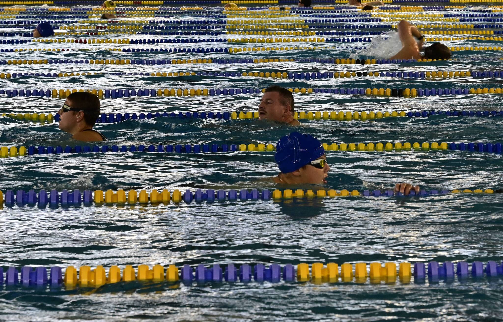 Blick ins Schwimmsportleistungszentrum.