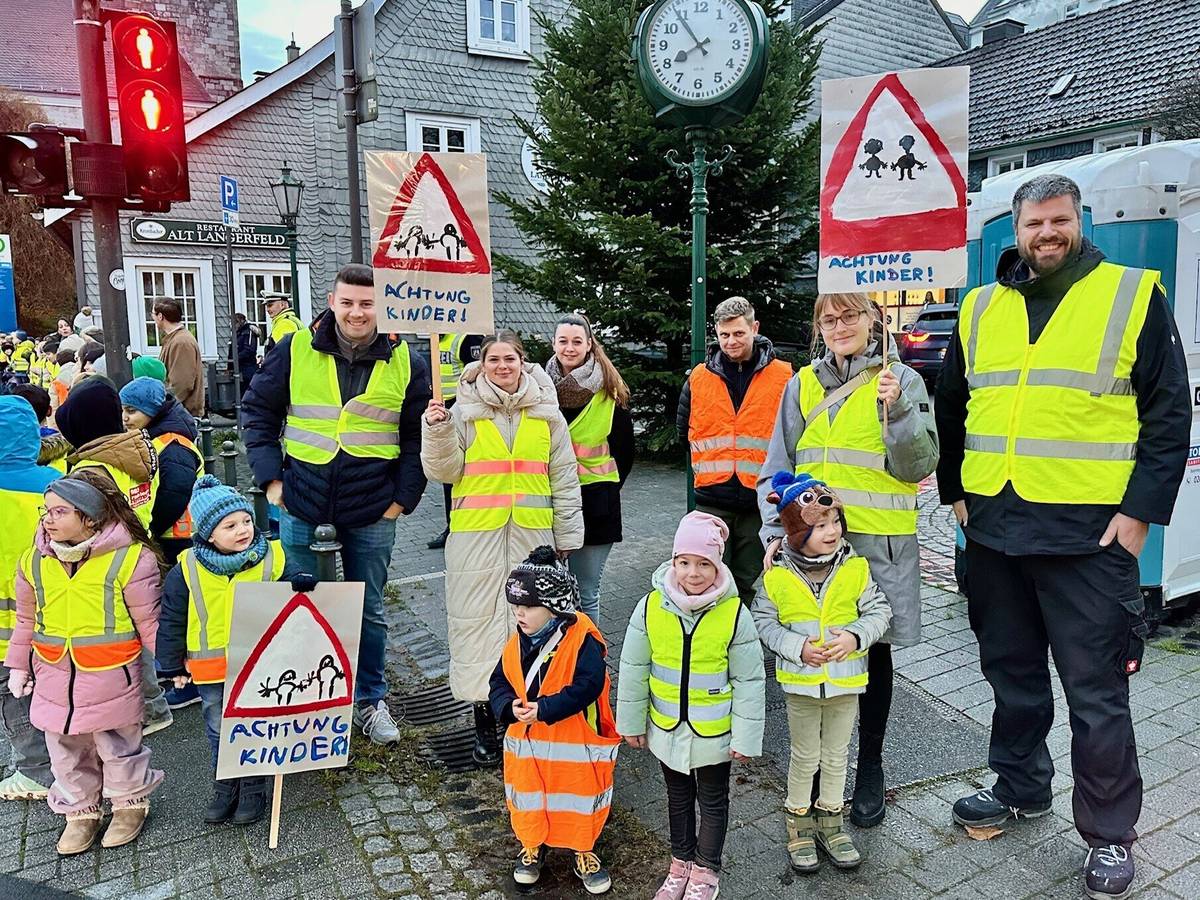 Kinder-Aktion „Siehst Du mich?“
