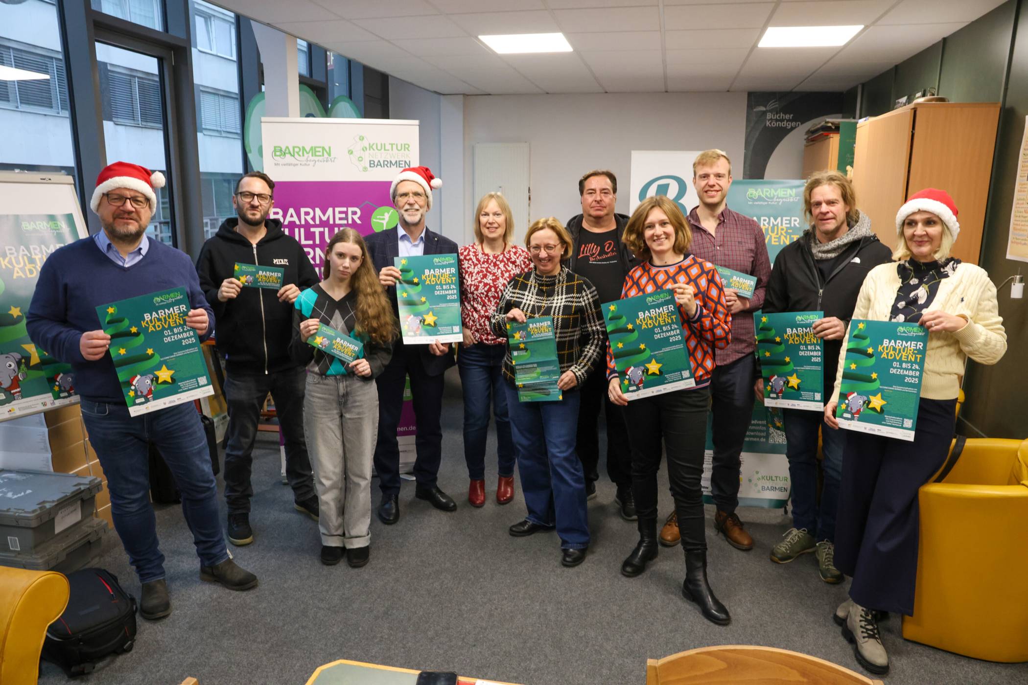  Das Orga-Team freut sich auf den Start. 