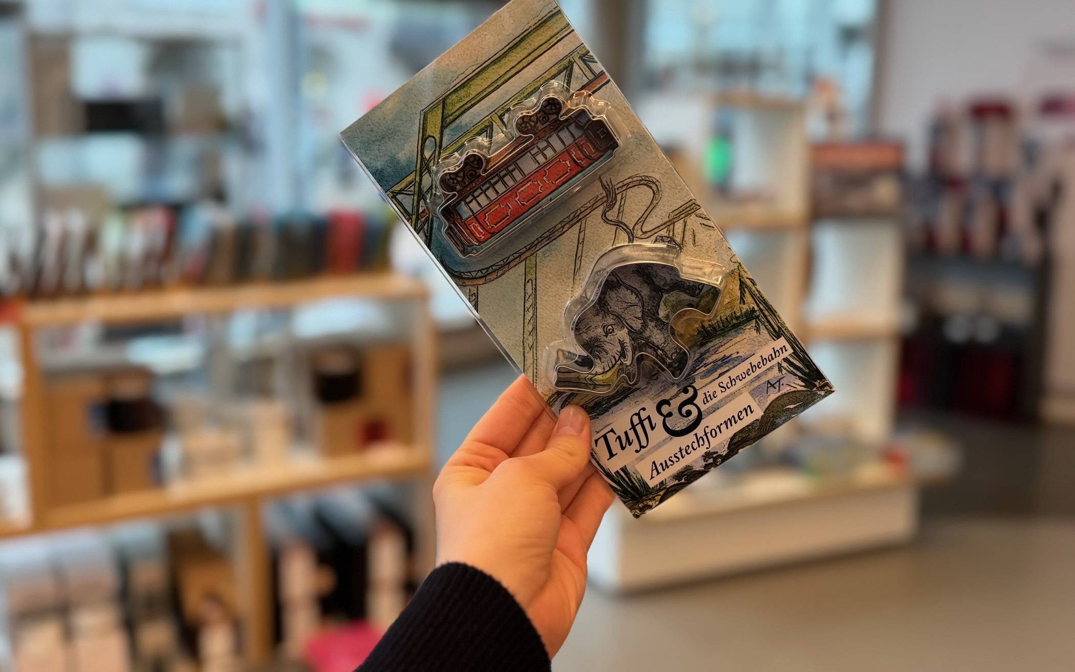 Der Plätzchen-Ausstecher im Tuffi-Format.