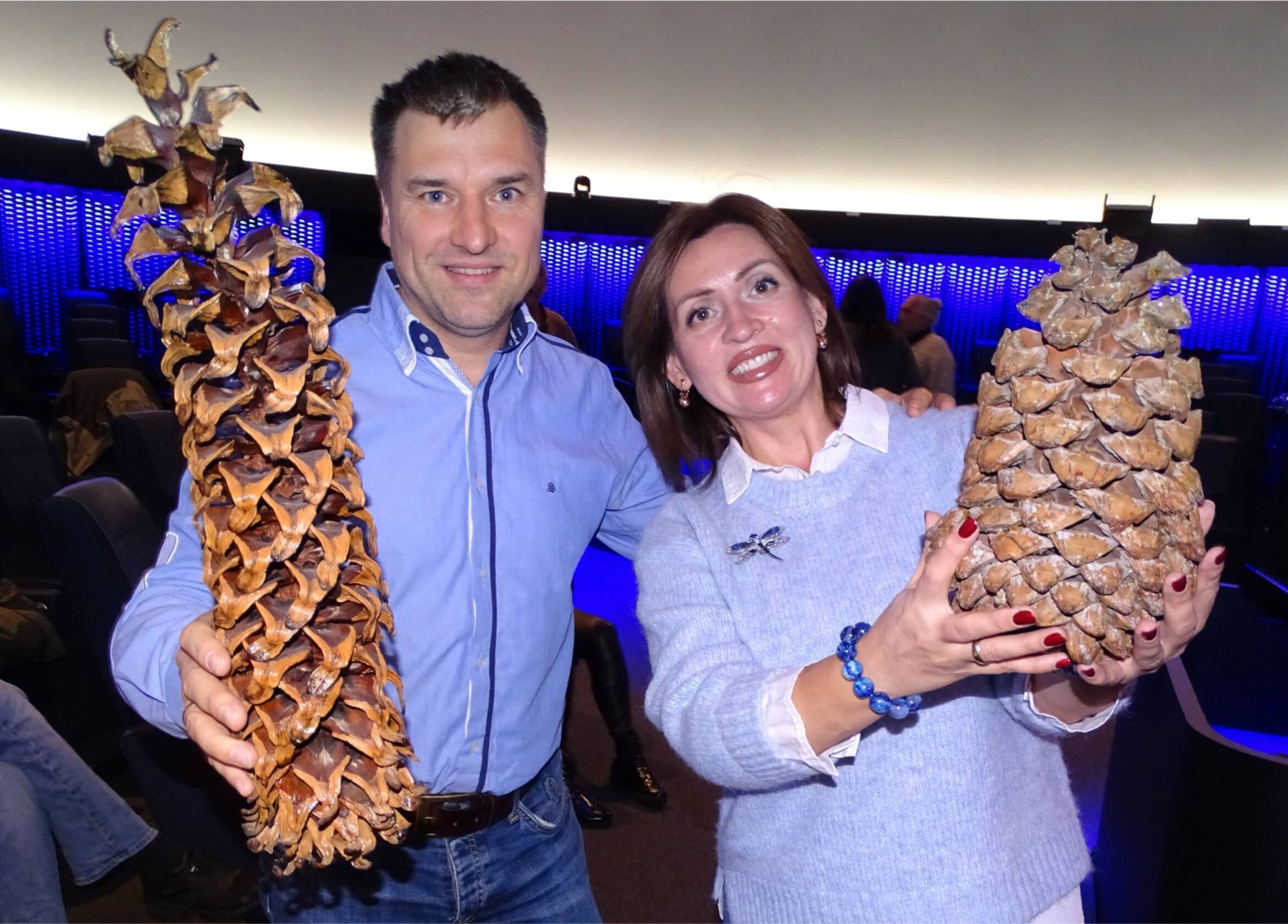 André und Victoriia Zieschank.