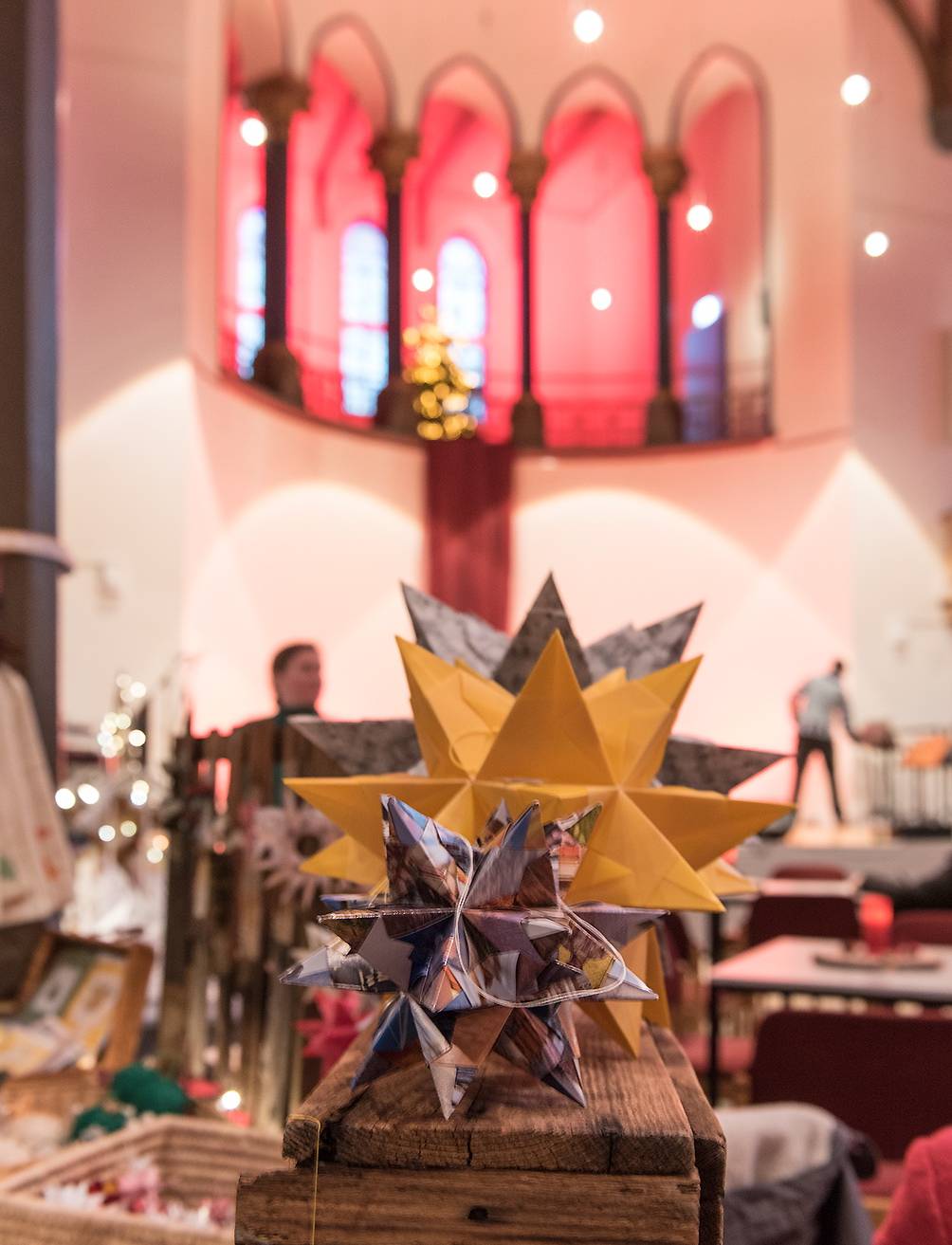  Blick in die Immanuelskirche. 