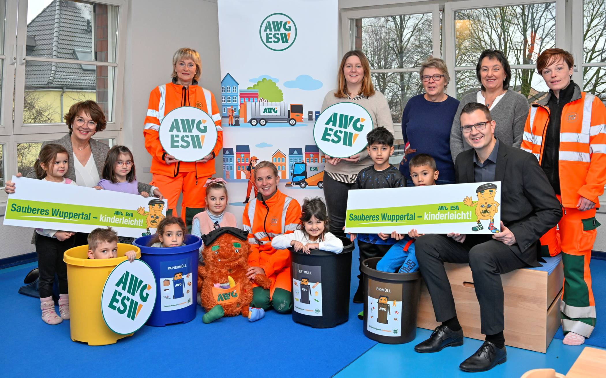 Ortstermin in der Kindertagesstätte Rathenaustraße.