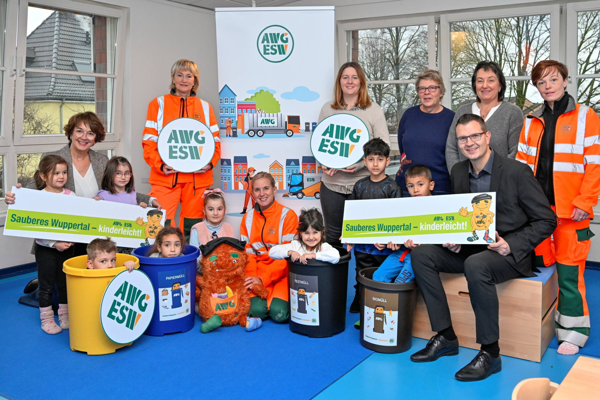 Ortstermin in der Kindertagesstätte Rathenaustraße.