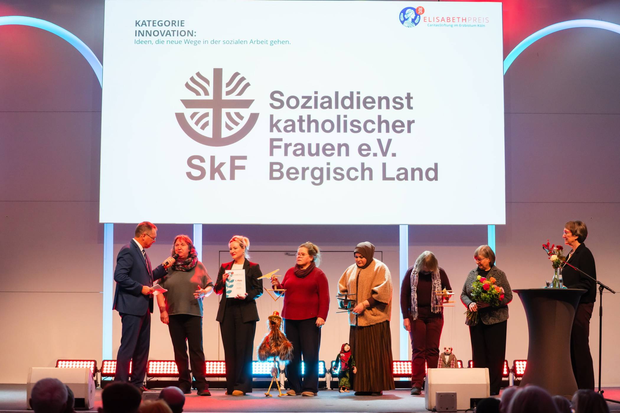 Die Ehrung in Köln.