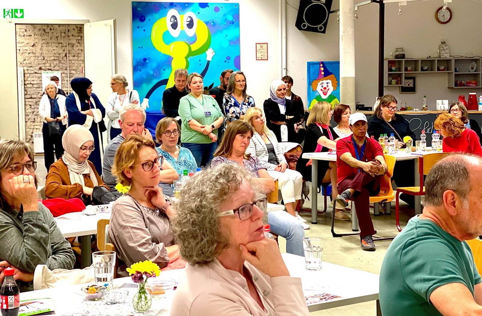  Bild vom „Krawatten-Talk“. 