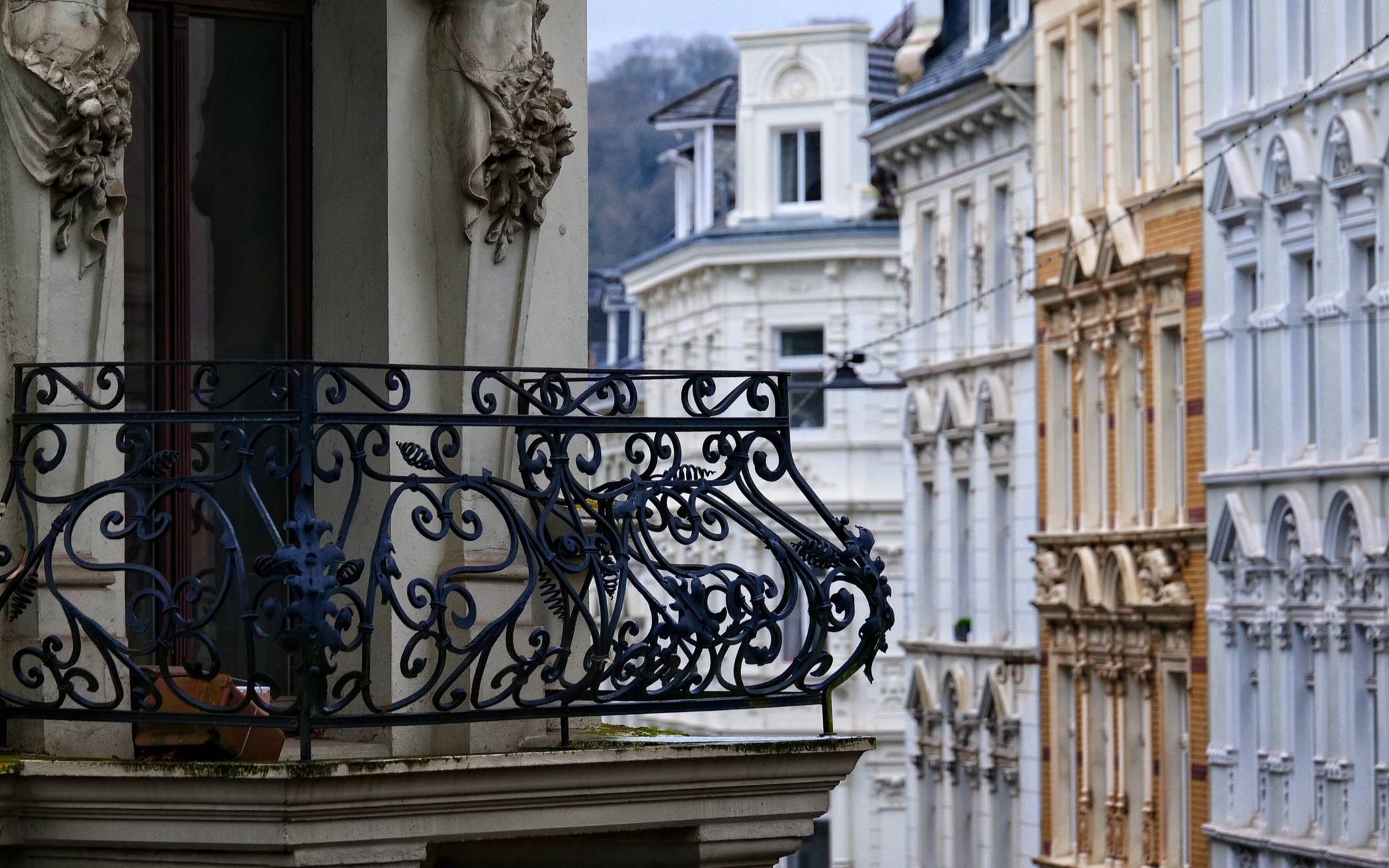 Altbauten auf dem Ölberg.