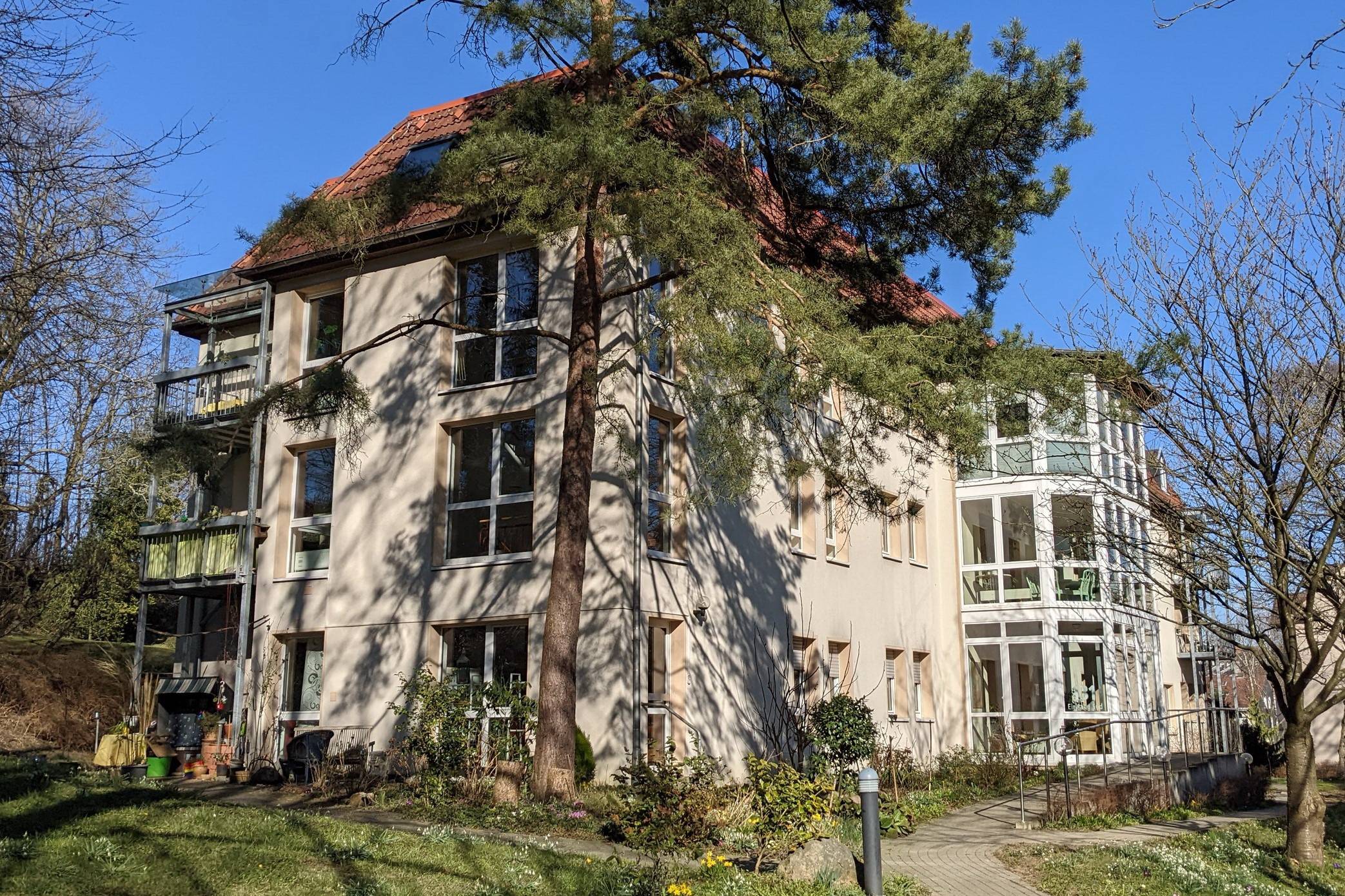 Das Wohnprojekt Lebendiges „Wohnen an der Wupper“ in der Rudolfstraße.