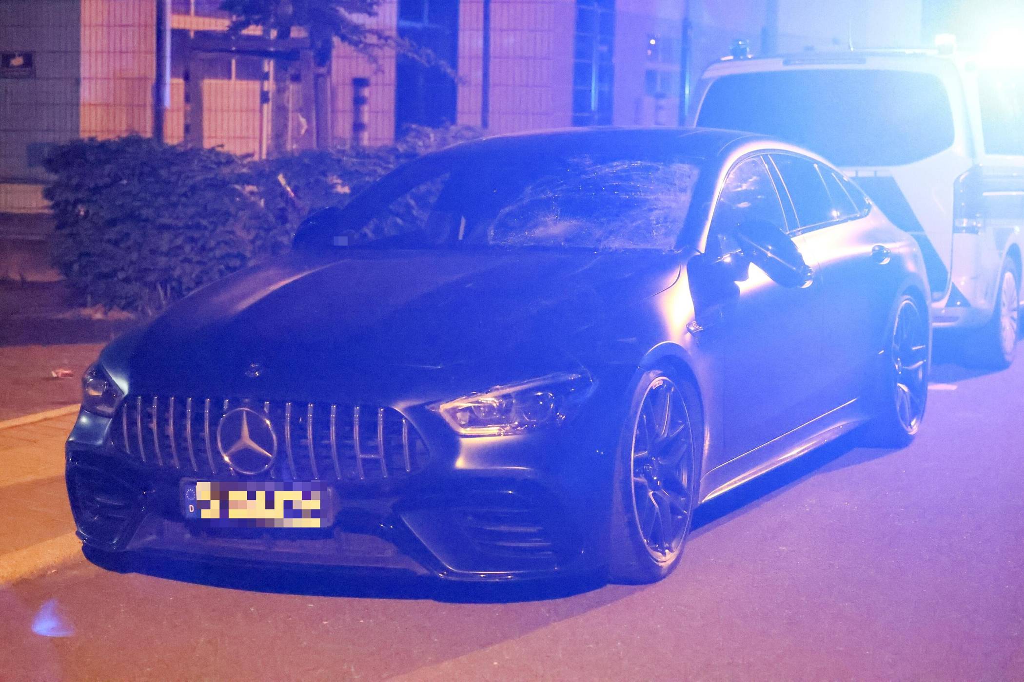 Der Wagen wurde unmittelbar nach dem Unfall sichergestellt.