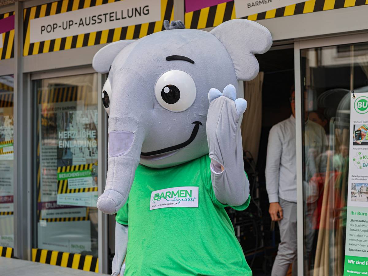 Tuffi wird am Samstag aus einem Eisblock geschnitzt