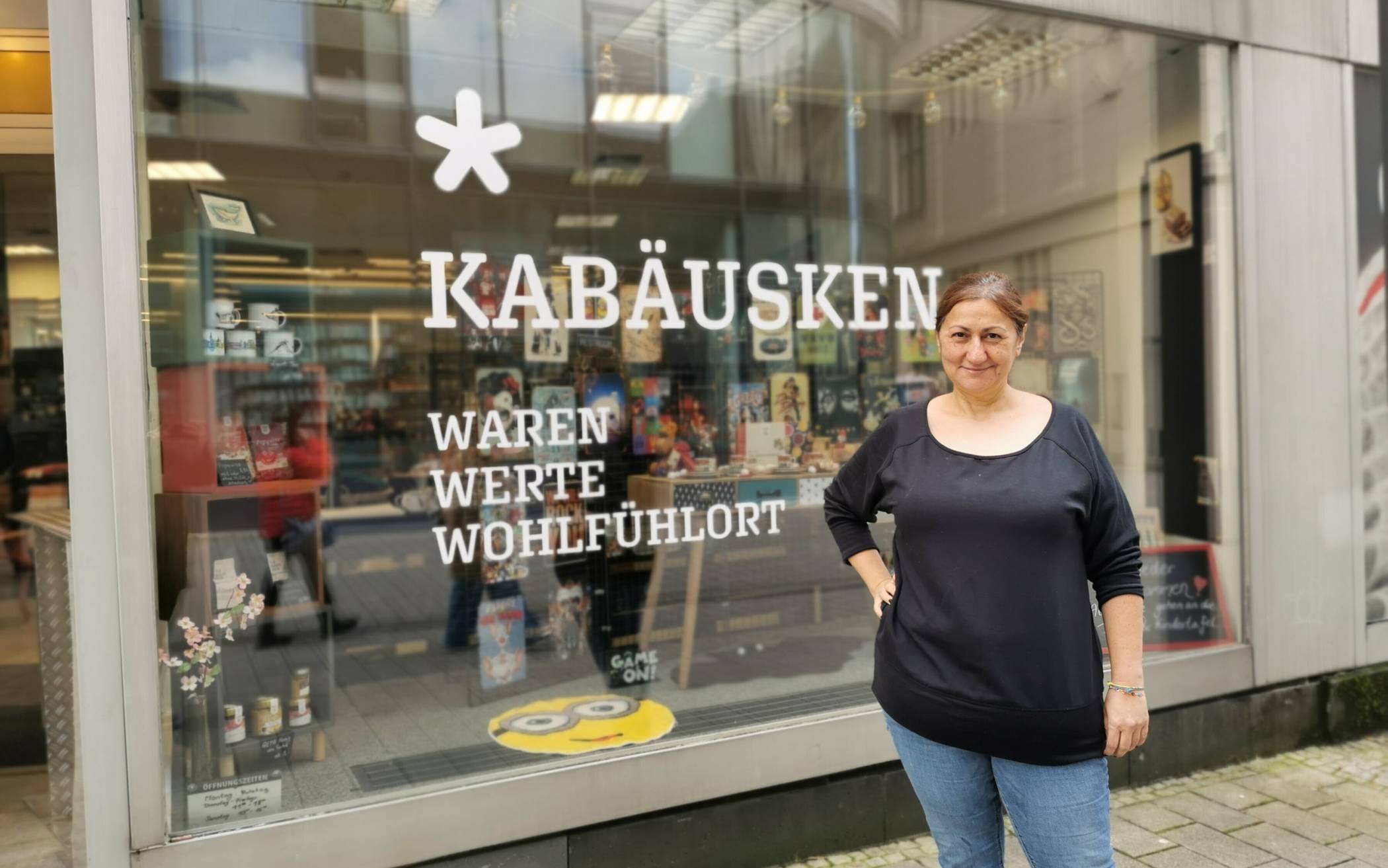 Figan Serikaya vor dem „Kabäusken“.