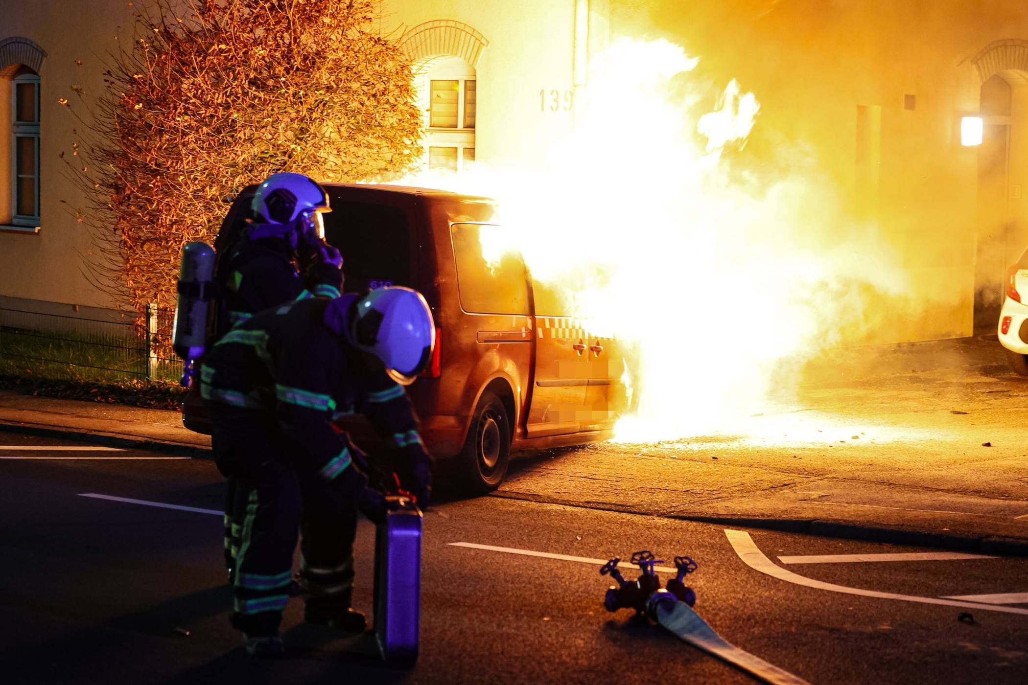 Die Feuerwehr bekam den Brand schnell unter Kontrolle.