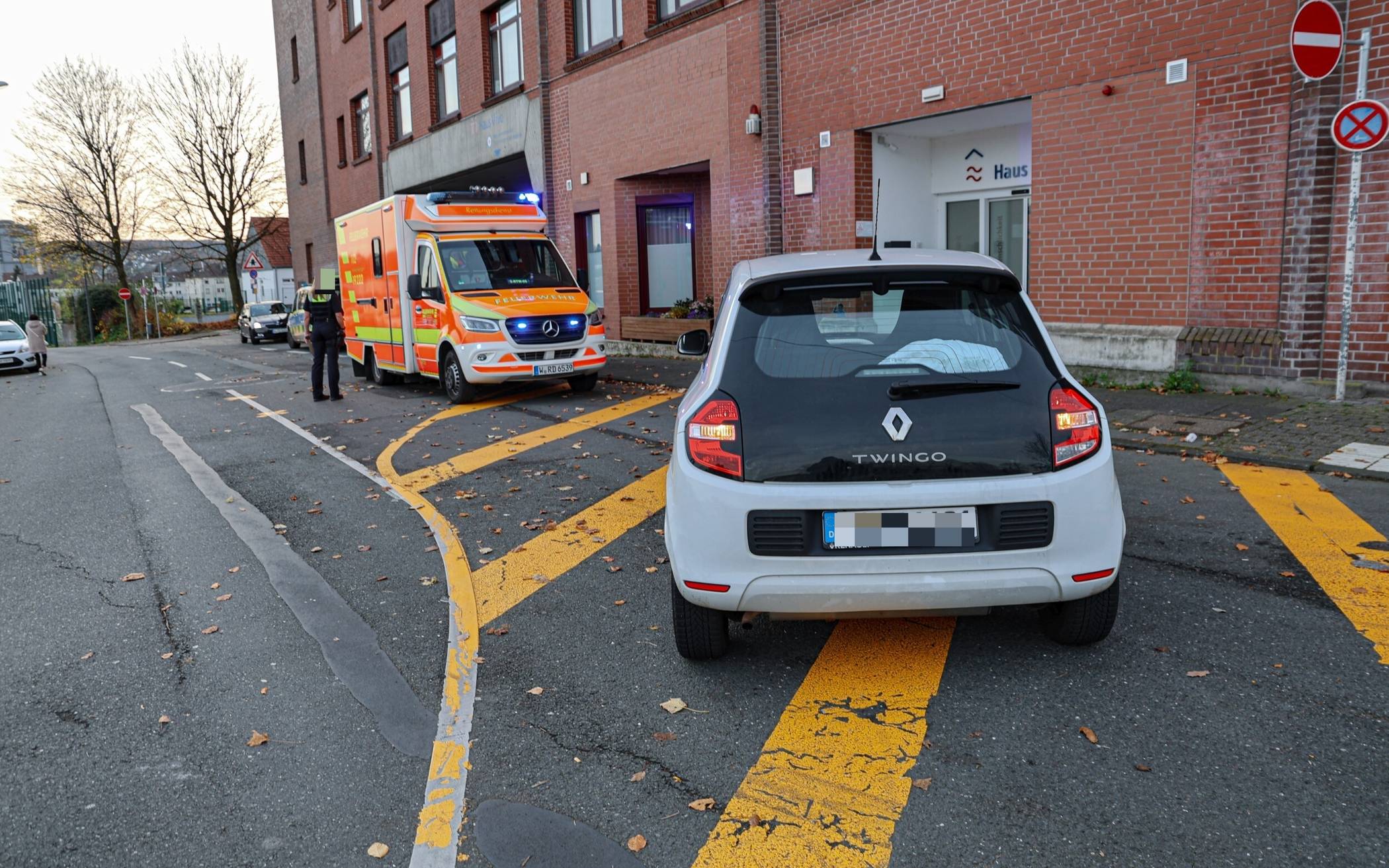 Der Ort des tragischen Unfalls.