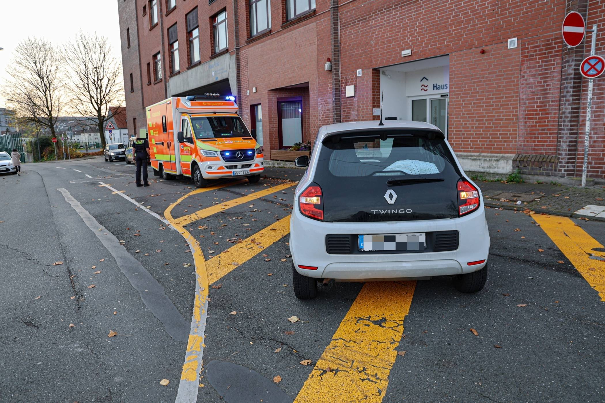  Der Ort des tragischen Unfalls. 