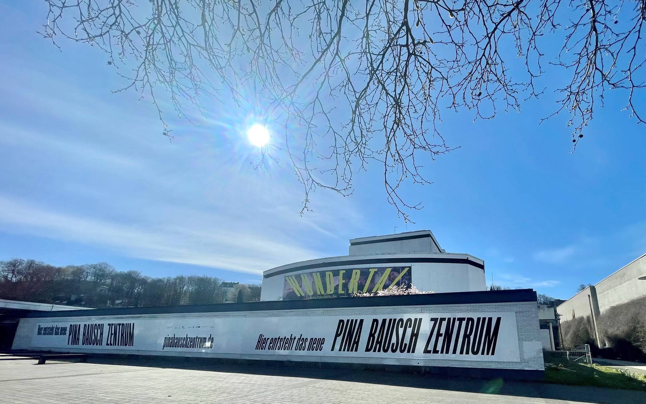 Ein Vorsgeschmack auf das zukünftige Pina-Bausch-Zentrum: