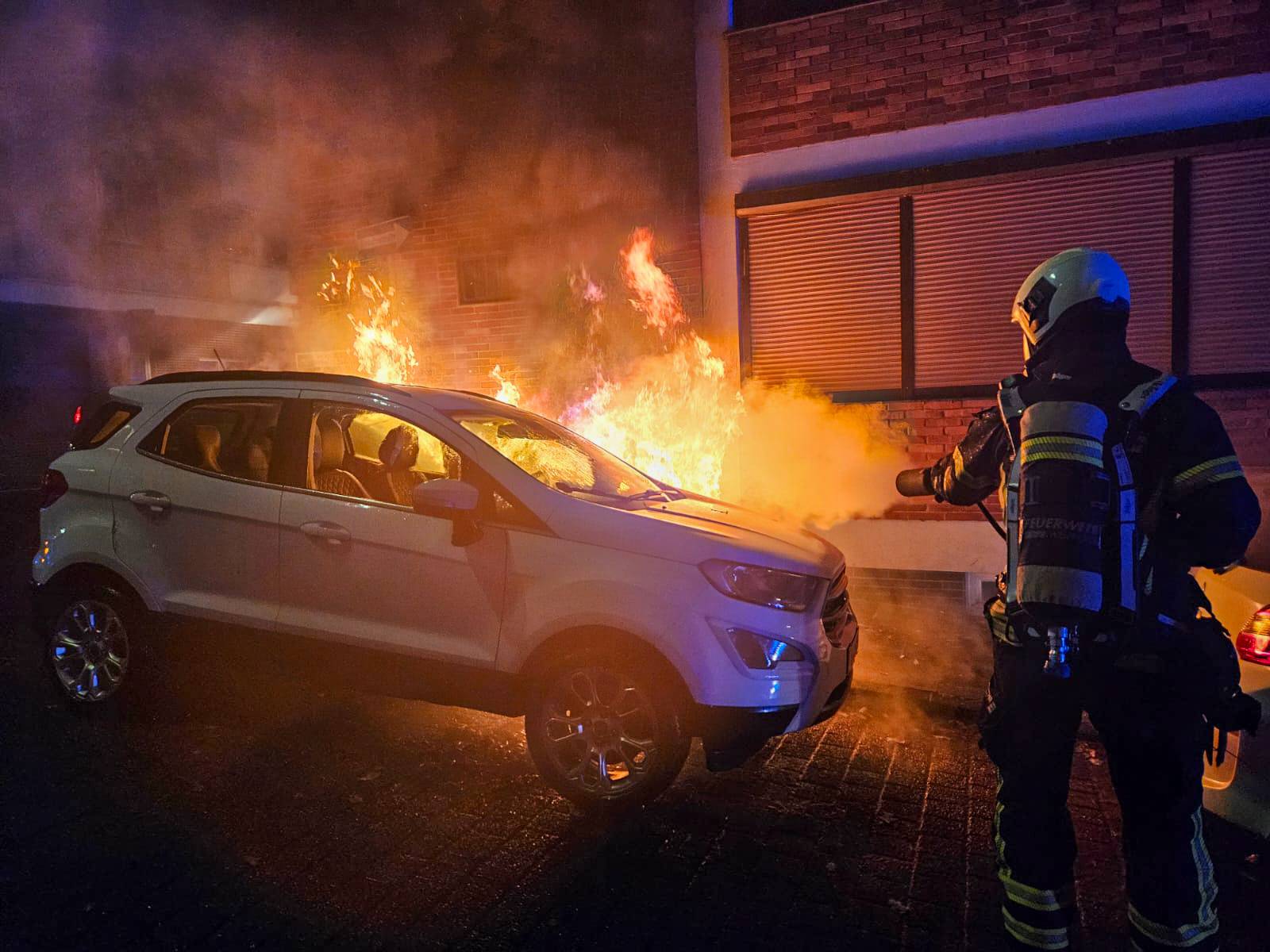 Bilder: Stromausfall nach Unfall und Brand