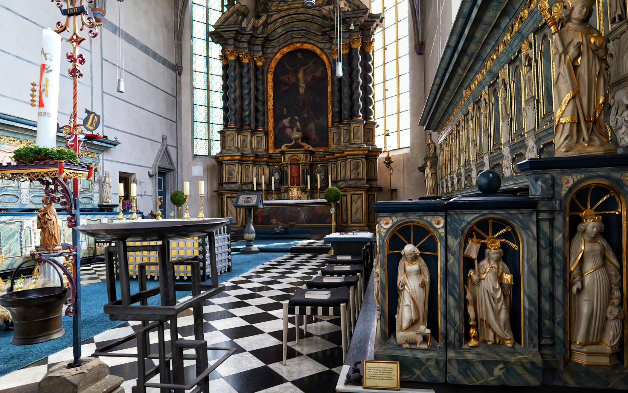Blick in die Beyenburger Klosterkirche.