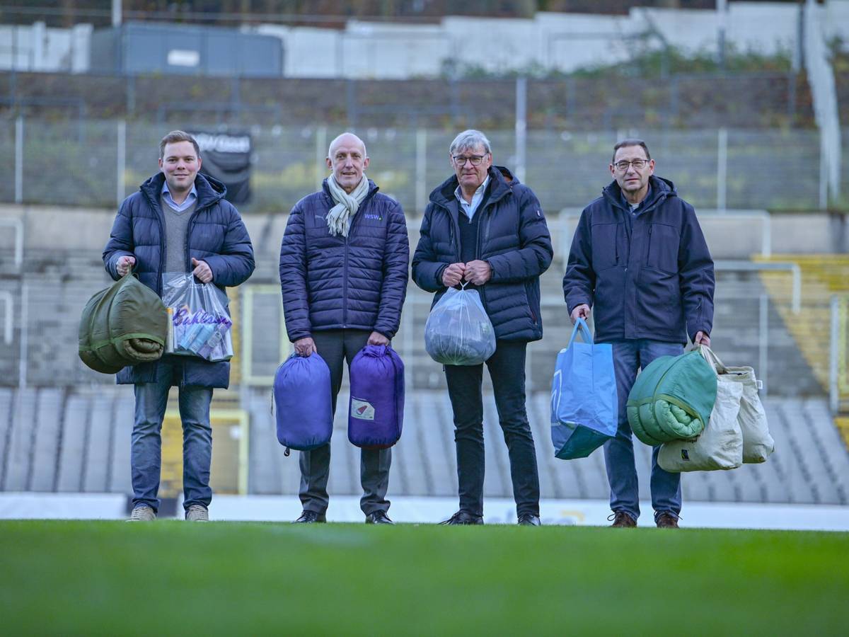 WSV-Fans spenden für die Obdachlosenhilfe