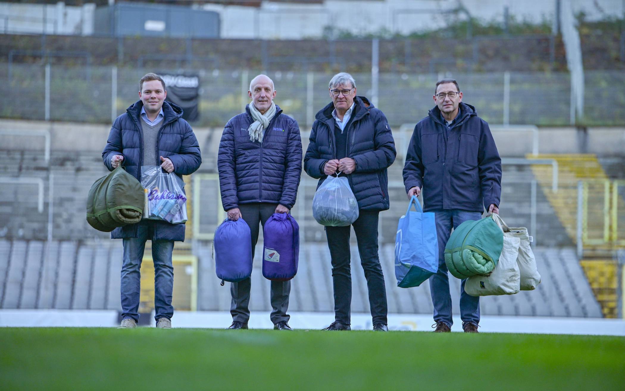 Von li.: WSV-Pressesprecher Max Schleicher und