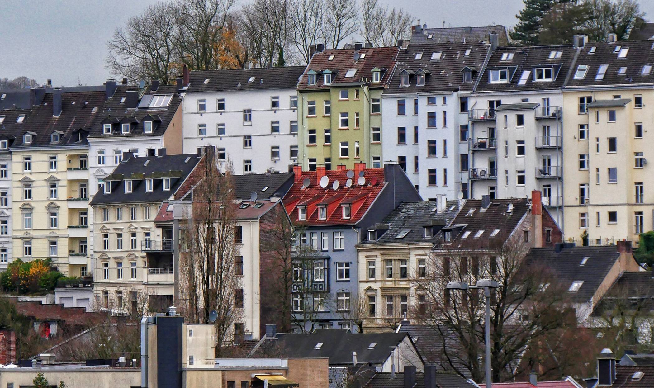  Häuser am Elberfelder Ölberg. 