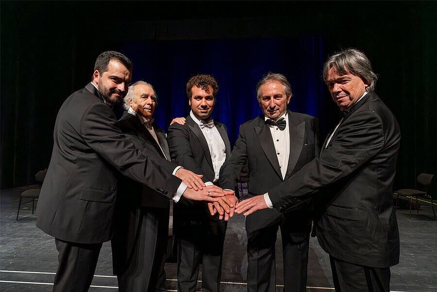 Die 5 Tenöre sorgen für „Magia