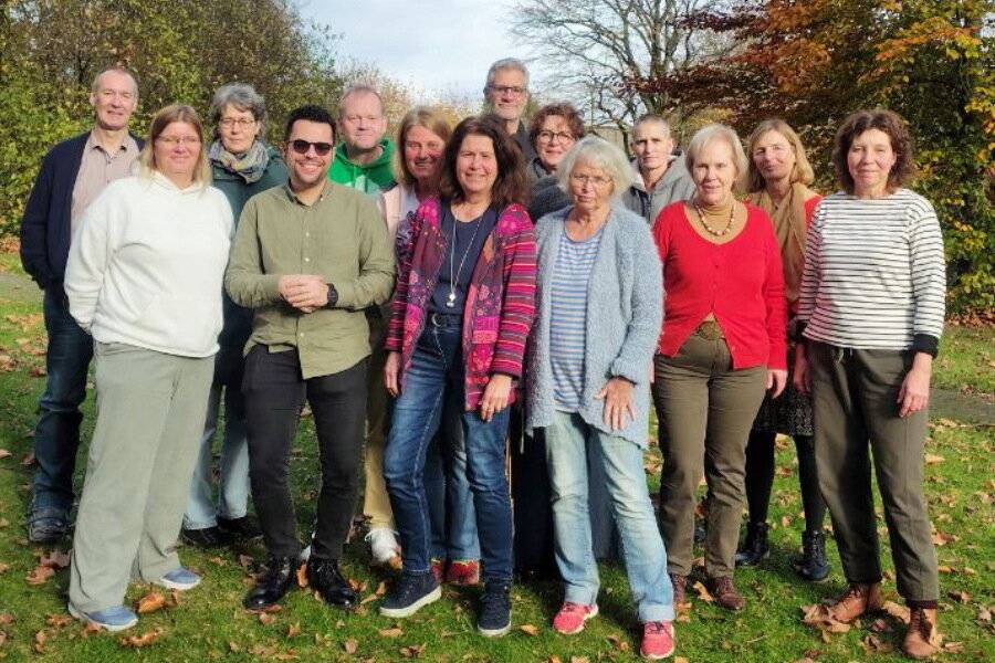  Gut ausgebildet: die neuen Ehrenamtlichen für Seelsorge im Kirchenkreis Wuppertal. 