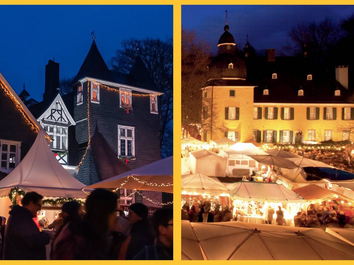 Zwei Weihnachtsmärkte, zwei Schlösser – welcher ist besser?