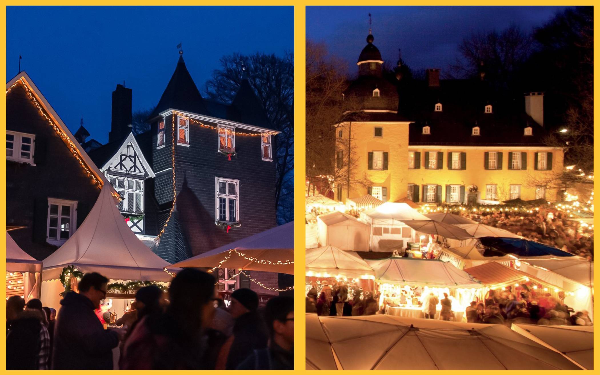 Zehn Euro Eintritt, nur eine Viertelstunde Autofahrt voneinander entfernt und echte...