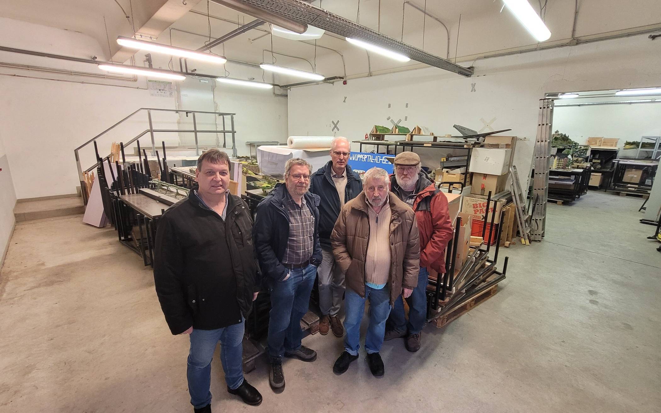 „Wuppertal-Achse“-Vorsitzender Stephan Volter (li.) und sein