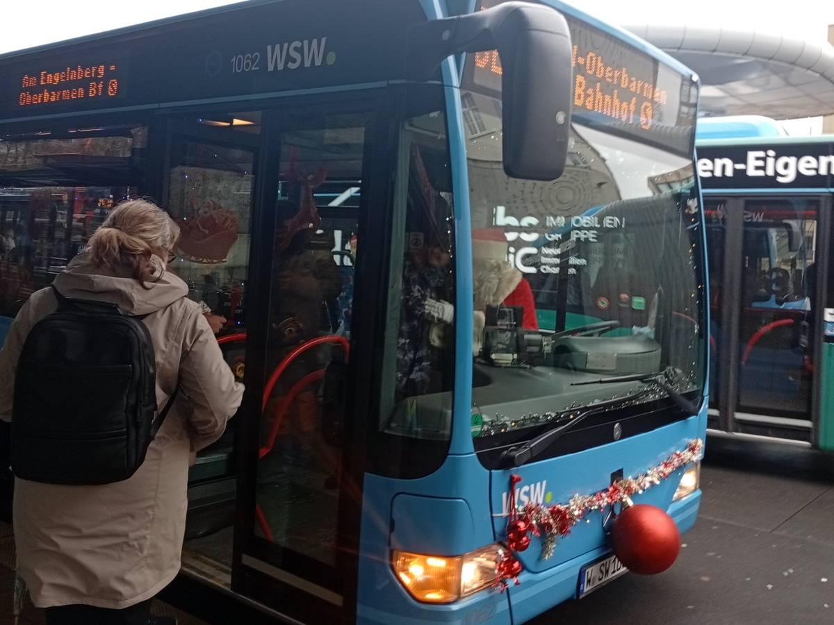 WSW-Busfahrer am Nikolaustag
