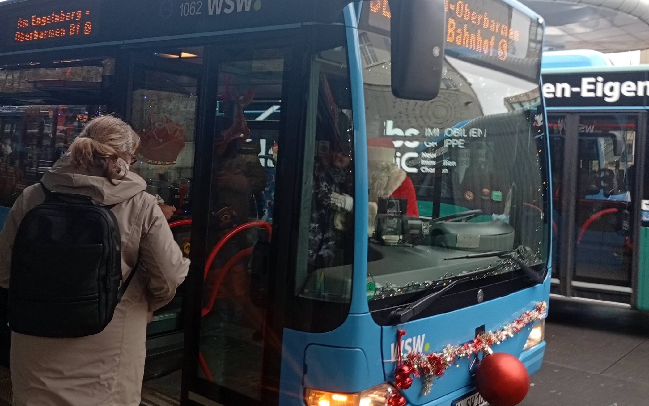 WSW-Busfahrer am Nikolaustag
