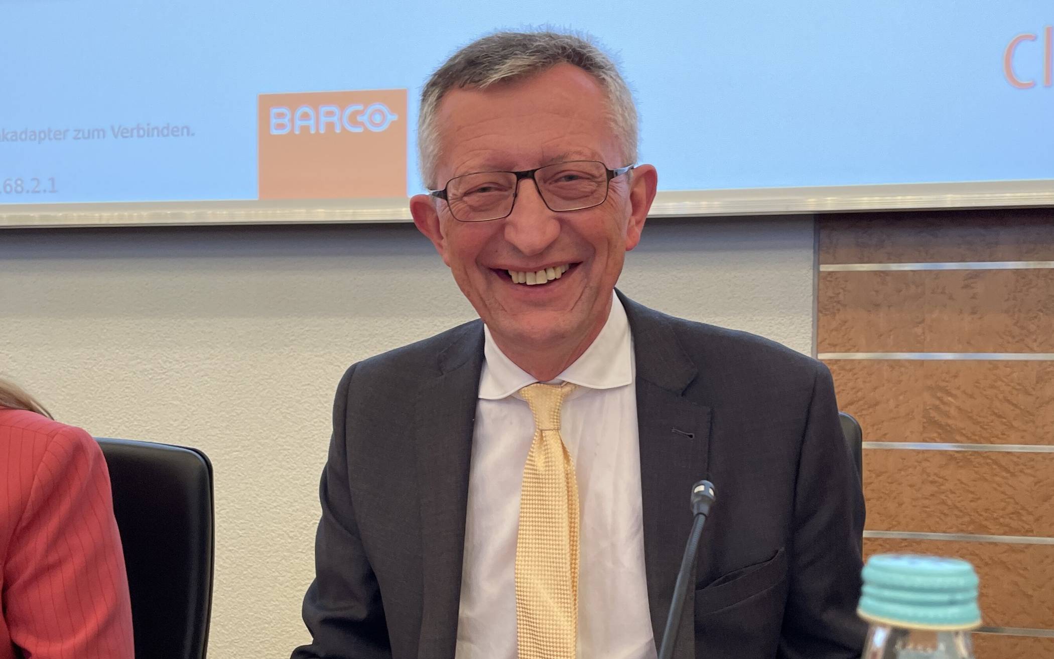 Nocke lächelt: Seine Wiederwahl als Stadtdirektor