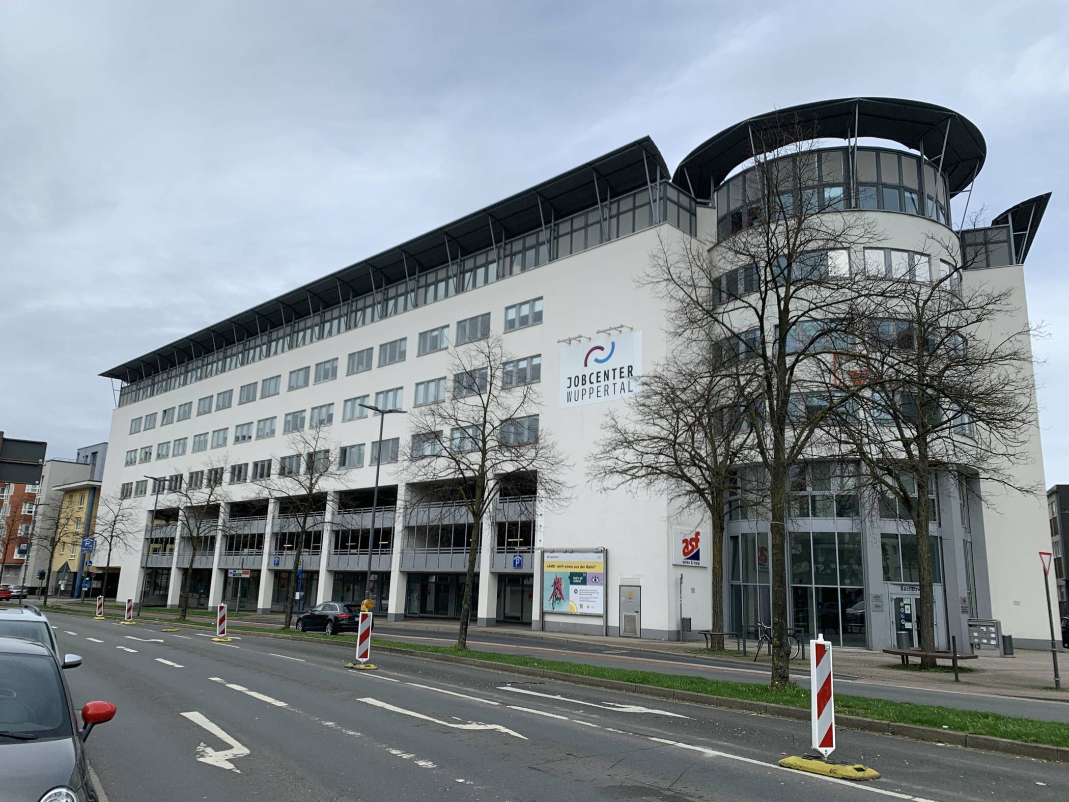  Das Jobcenter in der Bachstraße. 