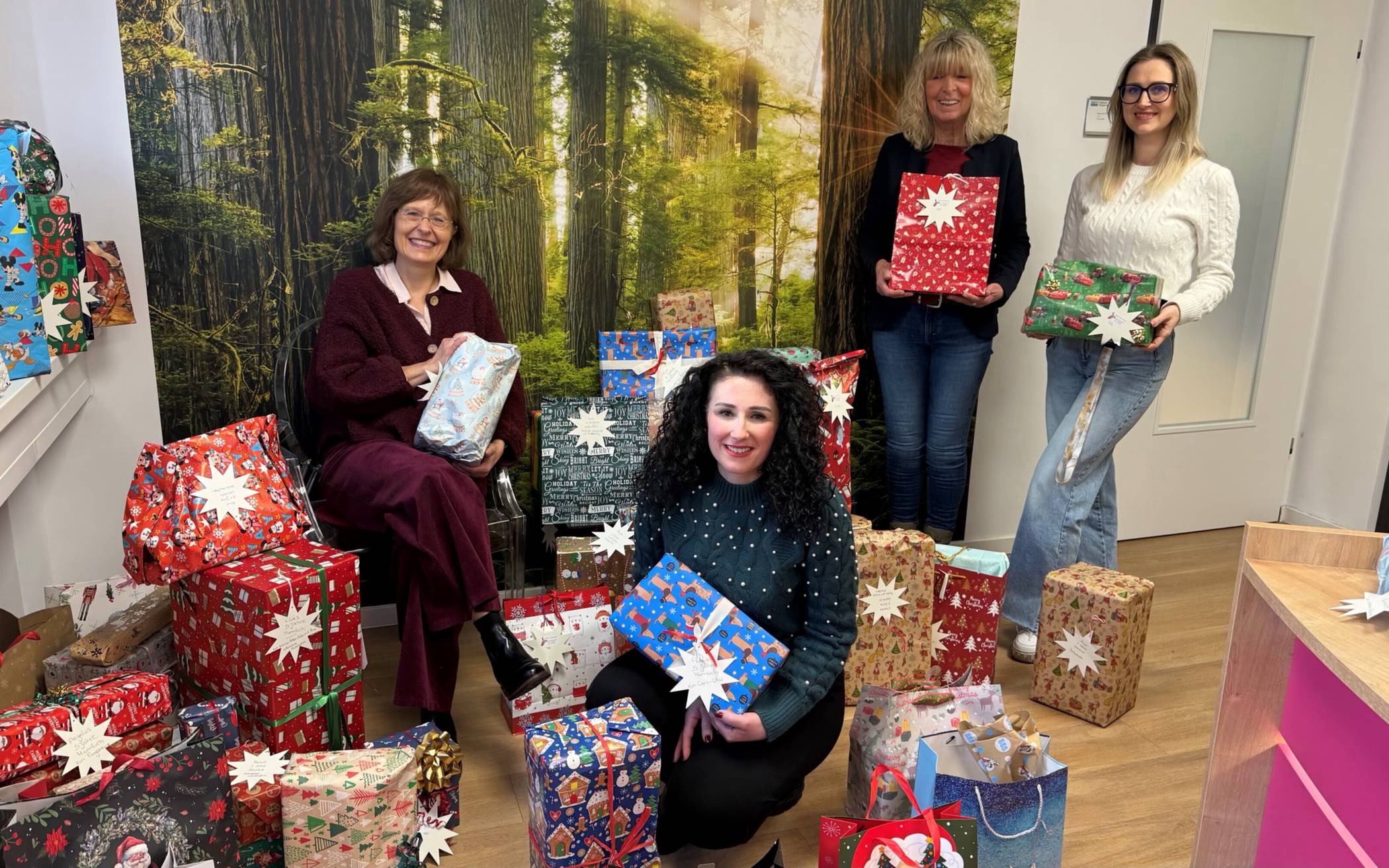 Von li.: Dr. Sabine Federmann, Beatriz