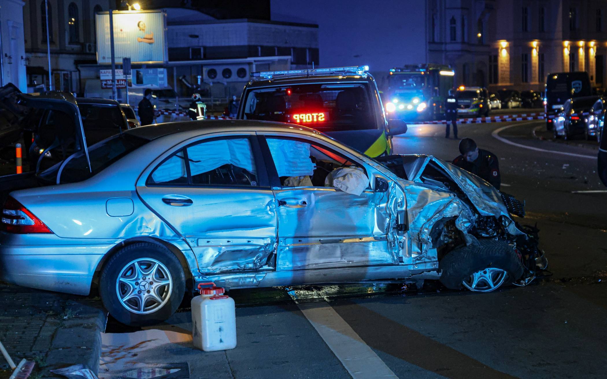 Der Bereich war über mehrere Stunden