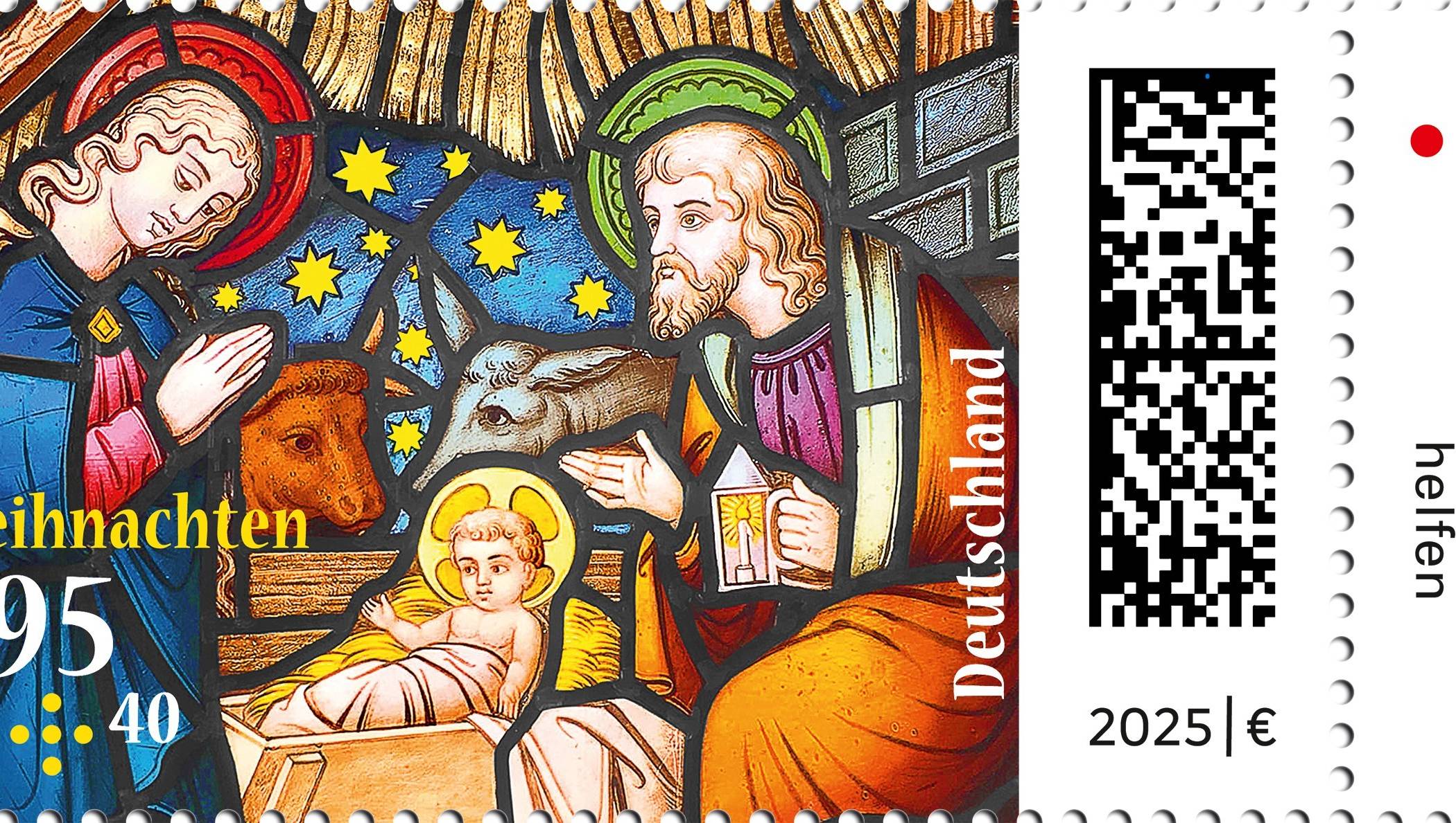 Die Sondermarke zeigt das Motiv eines